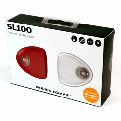 Feux De Signalisation Sans Piles REELIGHT SL100 -Remorques vélo Soldes SL100 packaging