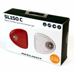 REELIGHT SL150C Feux Continus De Signalisation Sans Piles -Remorques vélo Soldes SL150 c packaging