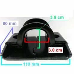 Abus Anneau Fixation Sol Et Mur Pour Vélo 7 Abus Anneau Fixation Sol Et Mur Pour Vélo -Remorques vélo Soldes anneau fixation sol et mur pour velo full 3