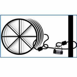 Antivol Cobra 2 Mètres Câble Long ABUS -Remorques vélo Soldes antivol cobra 2 metres cable long abus full 3