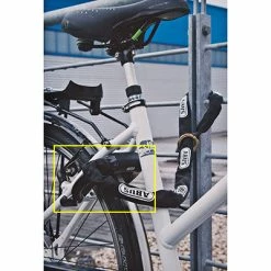 Antivol De Cadre à Clefs Pro Tectic 4960 ABUS -Remorques vélo Soldes antivol de cadre a clefs pro tectic 4960 abus full 5