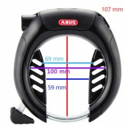 Antivol De Cadre Vélo Pro Shield Plus 5950 NR Abus -Remorques vélo Soldes antivol de cadre velo pro shield plus 5950 nr abus full 6