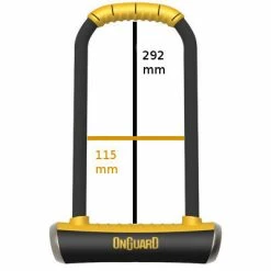 Antivol De Vélo U Longue Anse Pitbull LS Onguard -Remorques vélo Soldes antivol de velo u longue anse pitbull ls onguard full 5