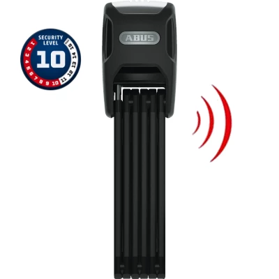 Antivol Pliable Abus à Alarme Avec Support Vélo Bordo 6000KA/90 1 Antivol Pliable Abus à Alarme Avec Support Vélo Bordo 6000KA/90