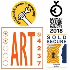 Antivol Tex-Lock Eyelet S 80 Cm Certifié Sold Secure Et ART2 -Remorques vélo Soldes antivol tex lock eyelet s 80 cm certifie sold secure et art2