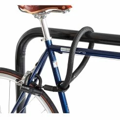 Antivol Tex-Lock Eyelet S 80 Cm Certifié Sold Secure Et ART2 -Remorques vélo Soldes antivol tex lock eyelet u noir 2