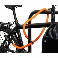 Antivol Tex-Lock Eyelet X-lock 160 Cm Certifié ART2 Et Sold Secure 7 Antivol Tex-Lock Eyelet X-lock 160 Cm Certifié ART2 Et Sold Secure -Remorques vélo Soldes antivol tex lock eyelet x orange 1