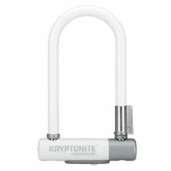 Antivol Vélo Kryptolok Mini 7 Blanc - Kryptonite -Remorques vélo Soldes antivol velo kryptolok mini 7 blanc kryptonite full 2