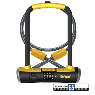 Antivol Vélo U à Code Et Câble 120 Cm Bulldog Combo DT Onguard 1 Antivol Vélo U à Code Et Câble 120 Cm Bulldog Combo DT Onguard