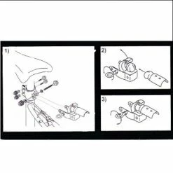 Brandless Attache Pour Remorque Vélo Sur Tige De Selle -Remorques vélo Soldes attache pour remorque velo sur tige de selle full 3