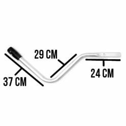 Bras Fixation Weber Sur Axe De Roue Remorque Vélo Hinterher -Remorques vélo Soldes bras fixation weber sur axe de roue remorque velo hinterher full 4