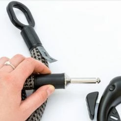 Tex-lock Câble 120 Cm Pour Antivol De Cadre Tex Lock Mate -Remorques vélo Soldes cable 120 cm pour antivol de cadre tex lock mate full 4