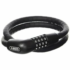 Câble Antivol à Code 850 X 15 Mm Tresorflex Abus -Remorques vélo Soldes cable antivol a code 850 x 15 mm tresorflex abus full 4