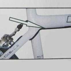 XLC Câble électrique Autocollant Pour éclairage Vélo 2 Mètres -Remorques vélo Soldes cable electrique autocollant pour eclairage velo 2 metres full 4