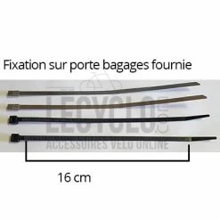 Caisse Vélo En Bois Sur Porte Bagages Avant Two-O -Remorques vélo Soldes caisse velo en bois sur porte bagages avant two o full 6