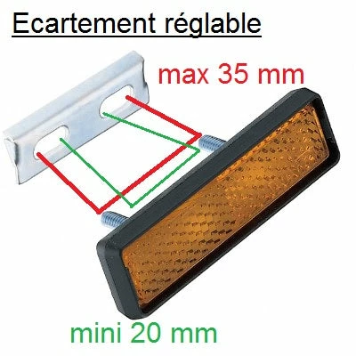 Point Catadioptres Pour Pédales Vélo Les 2 Paires 3 Point Catadioptres Pour Pédales Vélo Les 2 Paires – Image 3