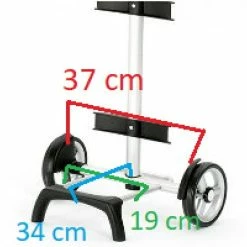 Châssis Unus Fun Poignée 3 Positions - Andersen -Remorques vélo Soldes chassis unus fun poignee 3 positions andersen full 5
