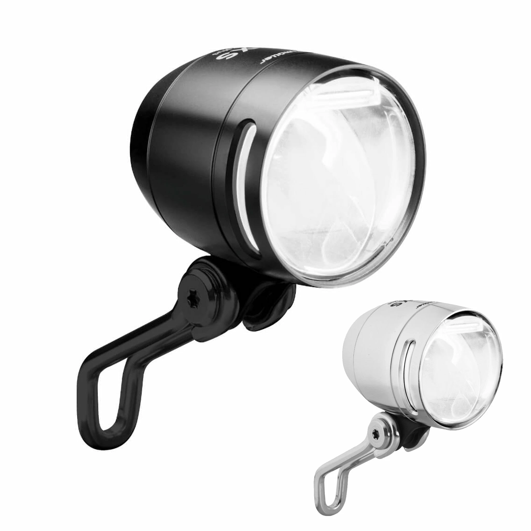 Busch-mueller Eclairage Avant De Vélo 80 Lux IQ-XS Busch And Muller 1 Busch-mueller Eclairage Avant De Vélo 80 Lux IQ-XS Busch And Muller