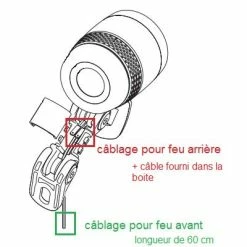 Busch-mueller Eclairage Vélo 100 Lux Sur Fourche IQ-X Argent Busch And Muller -Remorques vélo Soldes eclairage velo 100 lux sur fourche iq x argent busch and muller full 6