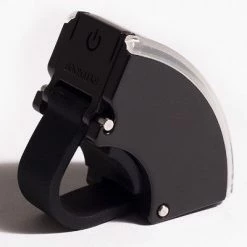 Eclairage Vélo Led Rechargeable Avant 220 Lumens Curve Bookman -Remorques vélo Soldes eclairage velo led rechargeable avant 220 lumens curve bookman full 2