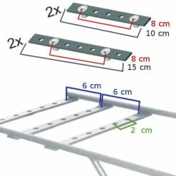 Extension Pour Porte Bagages Vélo Arrière Basil -Remorques vélo Soldes extension pour porte bagages velo arriere basil full 6