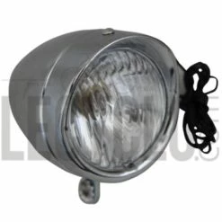 Brandless Feu Avant Dynamo Vintage Sur Fourche De Vélo -Remorques vélo Soldes feu avant dynamo vintage sur fourche de velo full 3