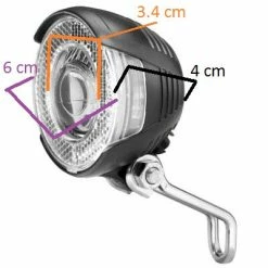 Busch-mueller Feu Avant Pour Vélo Lumotec Lyt B N Sur Dynamo-moyeu -Remorques vélo Soldes feu avant pour velo lumotec lyt b n sur dynamo moyeu full 4