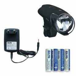 Busch-mueller Feu Avant Vélo Ixon IQ Premium 80Lux Busch Avec Batterie -Remorques vélo Soldes feu avant velo ixon iq premium 80lux busch avec batterie full 3