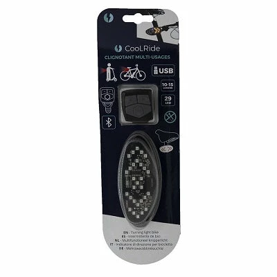 Feu Clignotant 29 Leds Vélo Rechargeable USB CoolRide 5 Feu Clignotant 29 Leds Vélo Rechargeable USB CoolRide – Image 5