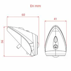 Jos Spanninga Feu Dynamo Arrière Vintage Sur Garde Boue Vélo NR 9 Spanninga -Remorques vélo Soldes feu dynamo arriere vintage sur garde boue velo nr 9 spanninga full 6