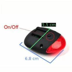 Jing Yi Feu Solaire Arrière Pour Vélo -Remorques vélo Soldes feu solaire arriere pour velo full 6