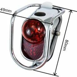 ATOO Feu Vélo LED Arrière Vintage Sur Garde Boue 10 Lux -Remorques vélo Soldes feu velo led arriere vintage sur garde boue 10 lux full 3