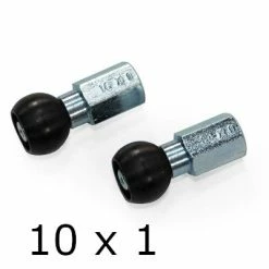 Fixation BallZ Sur Axe Plein Vélo Remorque Coho XC Burley -Remorques vélo Soldes fixation ballz sur axe plein velo remorque coho xc burley m10 full