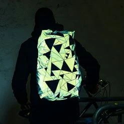 Housse Pour Sac à Dos étanche Et Réfléchissante Urban Wowow 20-25 L -Remorques vélo Soldes housse pour sac a dos etanche et reflechissante urban wowow full 3