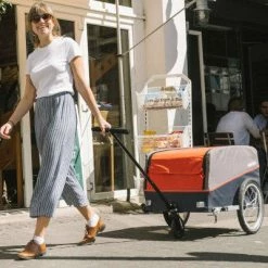 Kit Charrette Manuelle Pour Remorque Vélo Cargo Croozer -Remorques vélo Soldes kit charrette manuelle pour remorque velo cargo croozer full 3