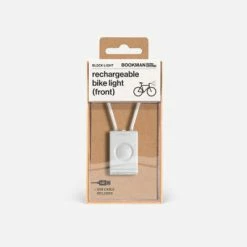 Lampe Vélo LED Avant Block Bookman 50 Lumens 15 Lampe Vélo LED Avant Block Bookman 50 Lumens -Remorques vélo Soldes lampe velo led avant block bookman 50 lumens blanche full