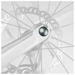 Antivols Pour Roue Avant Et Arrière Avec Axe à Serrage Rapide Pinhead -Remorques vélo Soldes lot de 2 verrous a relachement rapide verrous pour roues 3