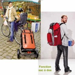 Andersen Panier à Provision Royal Plus Sac Hydro 60 Litres Isotherme -Remorques vélo Soldes panier a provision royal plus sac hydro 60 litres isotherme full 3