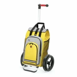 Andersen Panier à Provision Tura Avec Sac Isotherme Hydro -Remorques vélo Soldes panier a provision tura avec sac isotherme hydro jaune