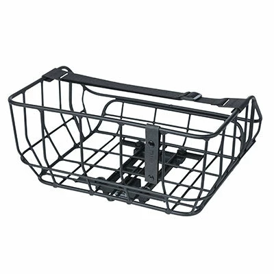 Panier Arrière Noir Sur Porte-bagages MIK Portland Basil 1 Panier Arrière Noir Sur Porte-bagages MIK Portland Basil