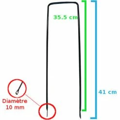 Brandless Panier Avant Fixe Au Vélo Charge Lourde Potence Head Set 1 Pouce -Remorques vélo Soldes panier avant fixe au velo charge lourde potence head set 1 pouce full 3