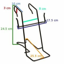 Oxford Panier Avant Vélo Avec Fixation Crochet -Remorques vélo Soldes panier avant velo avec fixation crochet full 5