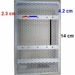 Panier De Vélo Arrière Maille Serrée Cento Basil -Remorques vélo Soldes panier de velo arriere maille serree cento basil full 6