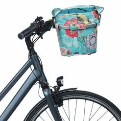 Panier Guidon Bleu 15L Compatible Klickfix Bloom CarryAll Basil -Remorques vélo Soldes panier guidon bleu 15l compatible klickfix bloom carryall basil full 6