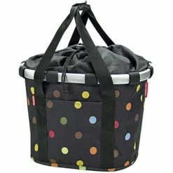 Panier Sur Guidon BikeBasket Dots Reisenthel & Klickfix