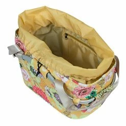 Panier Vélo Arrière Bloom Field 22L Jaune Fleuri Carry All Basil -Remorques vélo Soldes panier velo arriere bloom field 22l jaune fleuri carry all basil full 3