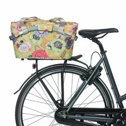 Panier Vélo Arrière Bloom Field 22L Jaune Fleuri Carry All Basil -Remorques vélo Soldes panier velo arriere bloom field 22l jaune fleuri carry all basil full 4