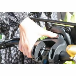 Panier Avant Pour Vélo Avec Socle En Bois Z Front Zefal -Remorques vélo Soldes panier velo avant bois zefal 7