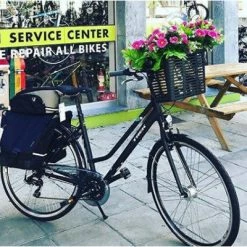 Bellelli Panier Vélo Avant Noir Inoxydable Sur Guidon -Remorques vélo Soldes panier velo avant noir inoxydable sur guidon full 4