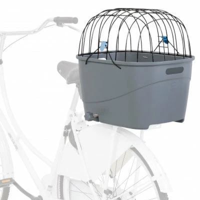 Panier Vélo Chien Amovible Avec Cage Sur Porte-bagages Trixie 1 Panier Vélo Chien Amovible Avec Cage Sur Porte-bagages Trixie